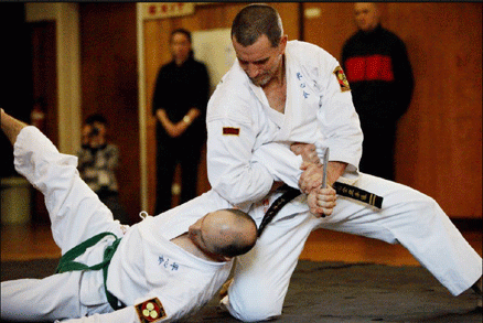 seniors karate class